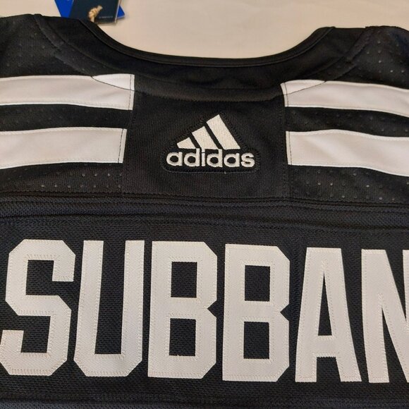Adidas Size 50 Authentic New Jersey Devils P.K. Subban Alternate Third NN Jersey - Picture 9 of 11